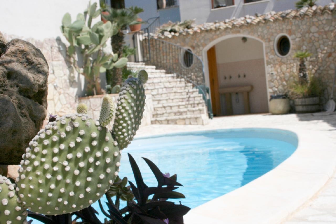Casa Vacanze Il Cortile Custonaci Bagian luar foto